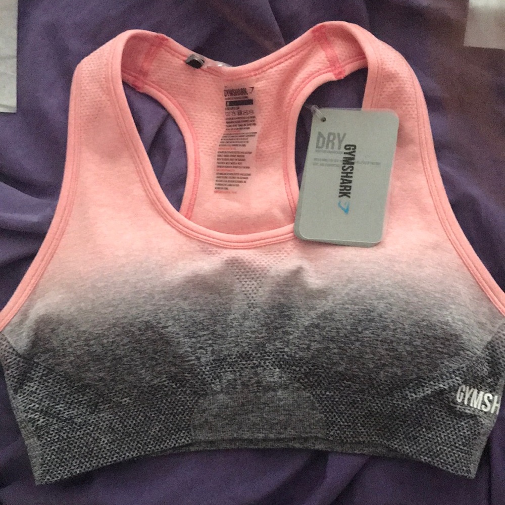 Gymshark ombré seamless sports bra